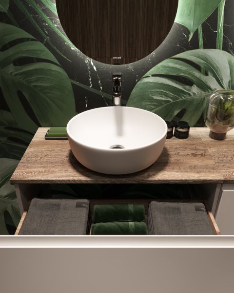 Столешница Cersanit Wood Spirit 80 орех матовый