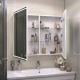 Зеркальный шкаф с подсветкой Vigo Geometry 222 100 см