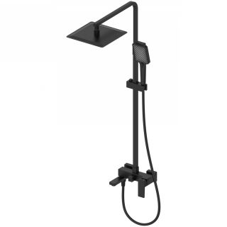 Душевая стойка Wonzon & Woghand Cube 2.0 WW-88047068-MB чёрный матовый