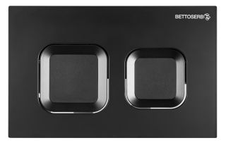 SET Инсталляция Sava Fix Slim+клавиша смыва SMART черный матовый