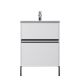 Тумба под раковину Am.Pm Sense M7BFUX0602WG 60 см белый глянец