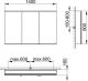 Зеркальный шкаф для ванны Keuco Royal Modular 800311141100000 140 см