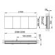 Зеркальный шкаф Keuco Royal Modular 800410210100400 210 см