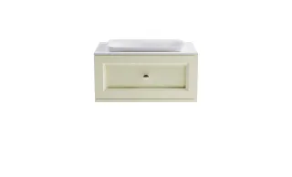 Тумба с раковиной Astra-Form Классик 4631177714078 80 см бежевый матовый
