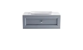 Тумба с раковиной Astra-Form Классик 4631177714115 90 см голубой матовый