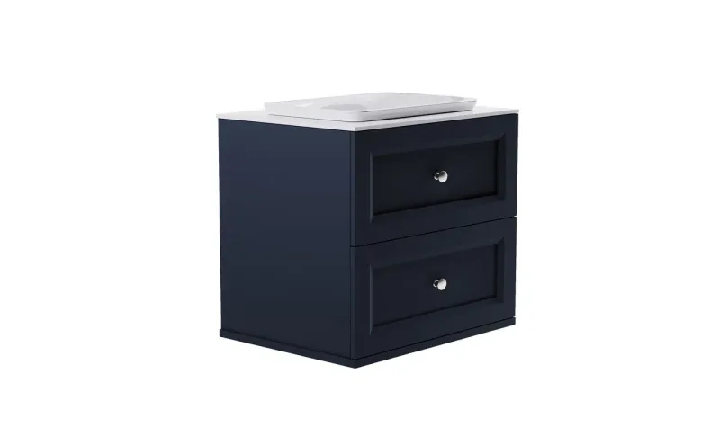 Тумба с раковиной Astra-Form Классик 4631177714320 80 см серый  матовый