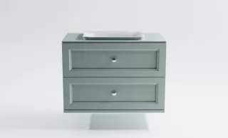 Тумба с раковиной Astra-Form Классик 4631177715846 100 см зелёный матовый