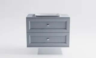 Тумба с раковиной Astra-Form Классик 4631177715792 90 см голубой матовый