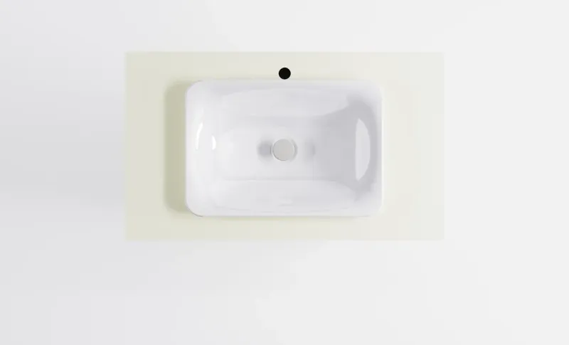 Тумба с раковиной Astra-Form Классик 4631177715815 90 см бежевый матовый