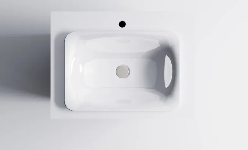 Тумба с раковиной Astra-Form Классик 4631177714306 80 см серый матовый