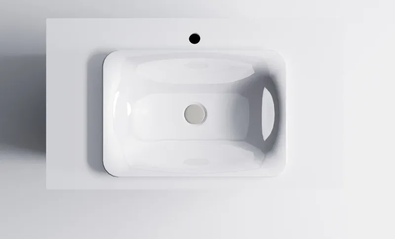 Тумба с раковиной Astra-Form Классик 4631177714153 90 см белый матовый