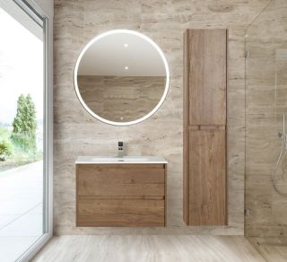 Шкаф BelBagno левосторонний 160x33см Rovere Tabacco KRAFT-1600-2A-SC-RT-L
