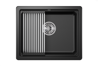 Мойка кухонная Granula Kitchen Space 5501U, ШВАРЦ