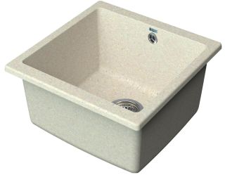 Мойка кухонная Point PN3008BG Бату 45 см светло-бежевый