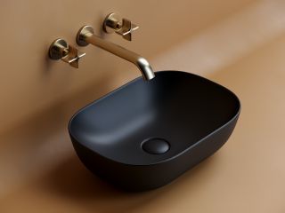 Раковина Ceramica Nova Element CN6009MB 45см чёрный матовый