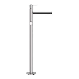 Напольный смеситель для ванны и душа CEZARES LEAF-VDP-L-01 хром глянцевый