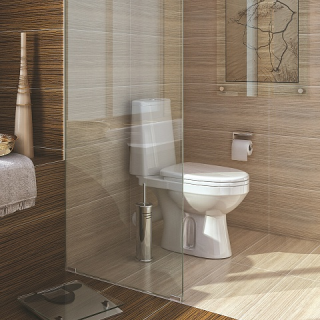 Унитаз-компакт Оскольская керамика Фиона Премиум белый 43901130005