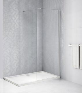 Душевая перегородка CEZARES LIBERTA-L-1-90-120-C-Cr кронштейн 120см