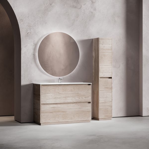 Тумба напольная под раковину Sancos Libra Floor LB120F-1EG 120 см дуб галифакс натуральный