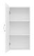Подвесной шкаф - пенал Misty Лилия 40см универсальный белый