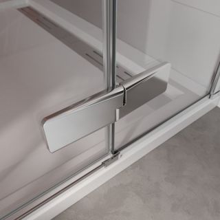 Душевая дверь CEZARES LINER-B-12-120-C-Cr-L левая хром