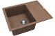 Кухонная мойка Florentina Липси 650 коричневый