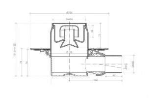 Душевой трап Confluo Standard Tide 4
