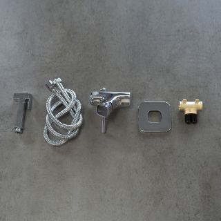 Гигиенический душ со смесителем Lemark Solo LM7173C хром