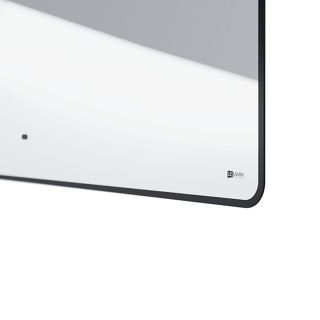 Зеркало Lemark Mioblack LM90ZM-black 90 см подвесное с подсветкой