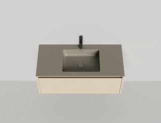 Подвесная тумба Salini Domino 27D110ON 100см эмаль/гладкий фасад Onda Plus