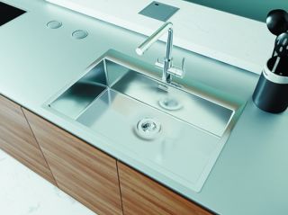 Кухонная мойка Florentina Логика-НМ 750.510.10.10 серебристый