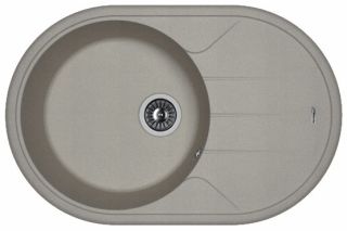 Кухонная мойка Florentina Лотос 780 серый шёлк