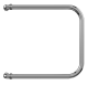 Полотенцесушитель водяной Terminus П-обр AISI 32х2 320х500