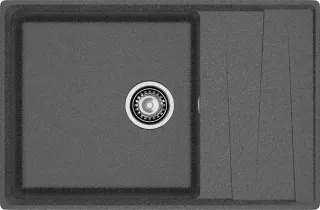 Мойка кухонная GranFest LEVEL LV-760L графит