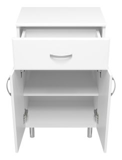 Напольная тумба Misty Люси 50см белый