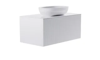 Тумба с раковиной Astra-Form М-40 4631177713316 100 см белый матовый