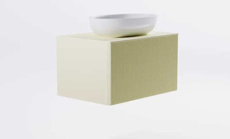 Тумба с раковиной Astra-Form М-40 4631177714733 70 см бежевый матовый