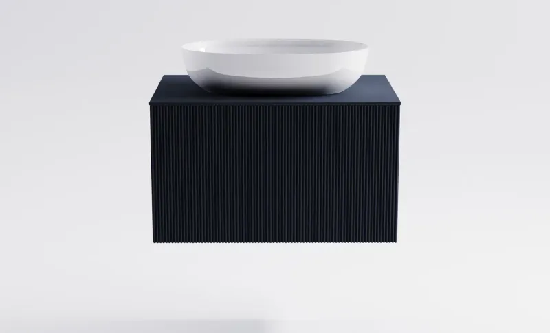 Тумба с раковиной Astra-Form М-40 4631177714740 70 см серый матовый