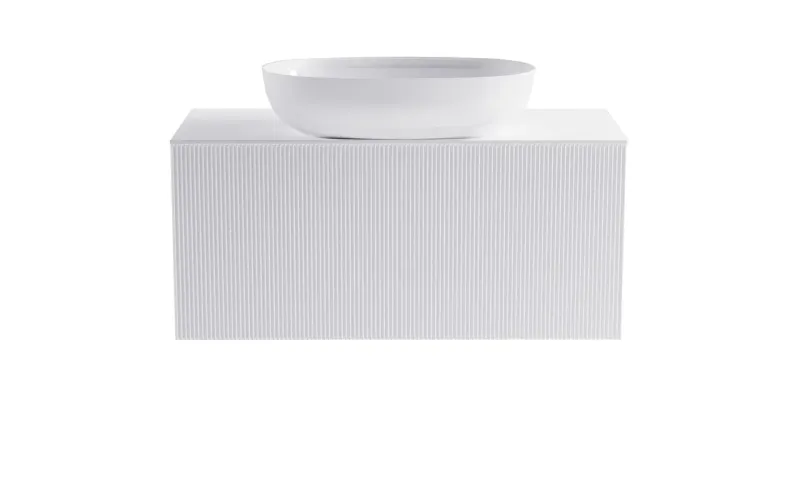 Тумба с раковиной Astra-Form М-40 4631177714931 100 см белый матовый