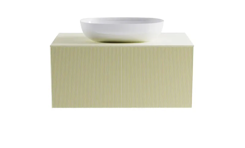 Тумба с раковиной Astra-Form М-40 4631177714856 90 см бежевый матовый