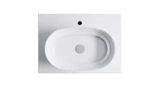 Тумба с раковиной Astra-Form М-40 4631177713521 70 см серый матовый