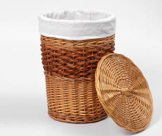 Wasserkraft Main WB-410-M Плетеная корзина для белья с крышкой