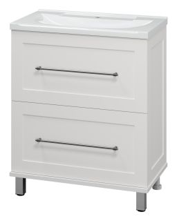 Напольная тумба под раковину Misty Марта 70см белый