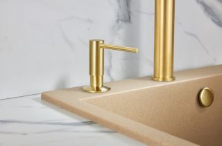 Дозатор для кухонной мойки Milacio MC.931.GD брашированное золото