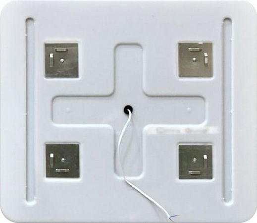 Зеркало BelBagno с LED-подсветкой и кнопочным управлением SPC-MAR-500-800-LED-BTN