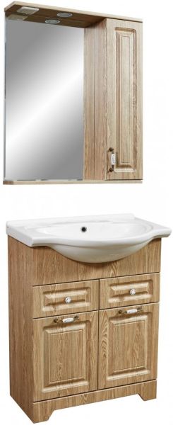 Тумба под раковину Stella Polar Кармела 65см карпатская ель SP-00000178