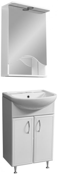 Тумба под раковину Stella Polar Концепт 50см белый SP-00000039