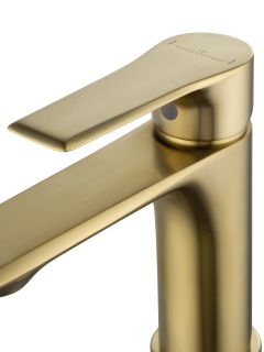 Смеситель для раковины Wonzon & Woghand Brilliant WW-88018079-BG брашированное золото