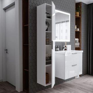 Пенал Бриклаер Хелена 4627125416378 30 см белый