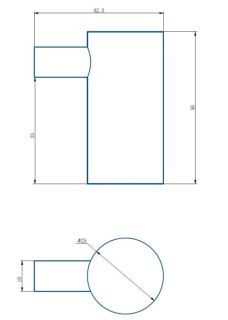 Крючок для ванной комнаты Haiba HB8405-4 бронза